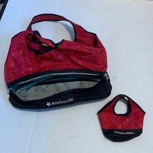 American Girl Doll Set of 2 Monogram Bags
